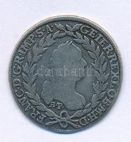 1765BP(1780) "SK-PD" 20kr Ag "I. Ferenc" Körmöcbánya, (posztumusz), (6,20g) T:F
...