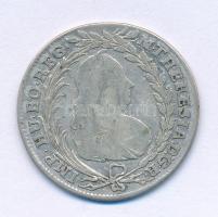 Csehország / Történelmi tartomány 1770EvS-AS 20kr Ag "Mária Terézia" Prága (6,43g) T:VF,F
...
