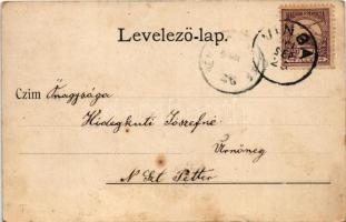 1901 Vinga, Római katolikus templom / Catholic church. Art Nouveau (fl)