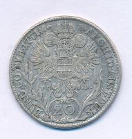 Ausztria 1771IC-SK 20kr Ag "Mária Terézia" Bécs (6,47g) T:XF,VF Austria 1771IC-SK 20 Kreuzers Ag "Maria Theresia" Vienna (6,47g) C:XF,VF Krause KM#1999