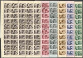 1954 Tudósok sor teljes hajtott ívekben