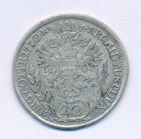 Ausztria 1770IC-SK 20kr Ag "Mária Terézia" Bécs (6,50g) T:VF Austria 1770IC-SK 20 Kreuzers Ag "Maria Theresia" Vienna (6,50g) C:VF Krause KM#1999