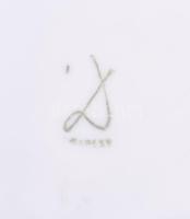 Drasche nagyméretű női akt. Jelzett, fehérmázas, egy gyári mázazási hibával, m: 36,5 cm. ritka! /// ...