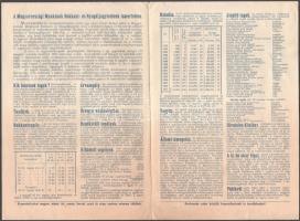 1908 Magyarországi Munkások Rokkant- és Nyugdíjegylete, VIII. József u. 23.sz.; 4p. reklámlap, ismer...