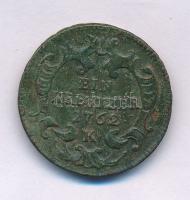 1762K 1kr Cu "Mária Terézia" Körmöcbánya T:XF, patina Krause KM#1993