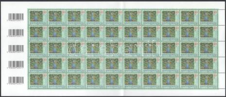 2001 Jótékonyság (II.) 10Ft bélyeg 2 db teljes hajtott ív