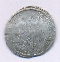 Német államok / Brandenburg-Ansbachi Őrgrófság 1677. 1/6 Tallér Ag "János Frigyes" (6,01g)...