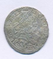 1674. 15kr Ag "I. Lipót" (4,93g) T:VF,F, karc, hajlott lemez, peremhiba
Hungary 1674. 15 ...