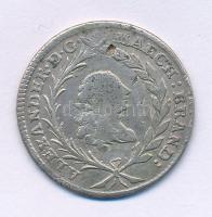 Német Államok / Brandenburg-Ansbachi Őrgrófság 1763S 20kr Ag "Christian Frigyes Károly Sándor&q...