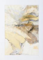 Bardócz Lajos (1936-): Erotika II., 2000. Vegyes technika, papír, jelzett. Paszpartuban. 40x27,5 cm