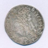 1690K-B 15kr Ag "I. Lipót" Körmöcbánya (4,95g) T:F, patina, karc, hajlott lemez
Hungary 1...