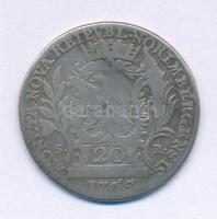 Német Államok / Nürnberg szabad császári város 1765S-R 20kr Ag "II. József" (6,22g) T:F German States / Free imperial city of Nuremberg 1765S-R 20 Kreuzers Ag "Joseph II" (6,22g) C:F Krause KM#320