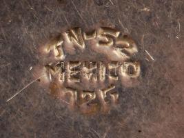 Ezüst (Ag) függő, medálfüggő, fél fülbevaló, bruttó 13g