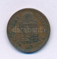 1882KB 1kr Cu "Középcímer" T:XF, patina
Adamo M4.1