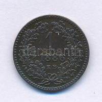 1886KB 1kr Cu "Középcímer" T:XF,VF, patina Adamo M4.1