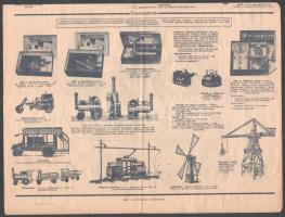 Vegyes reklámprospektus tétel, 2 db: Märklin prospektus, Rieter &amp; Koller Giesserei und Masch...