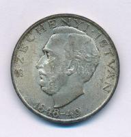 1948. 10Ft Ag "Széchenyi" T:AU,XF patina
Adamo EM2