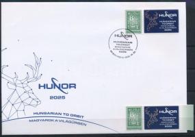 2025 Hunor - Magyarok a világűrben megszemélyesített bélyeg + FDC