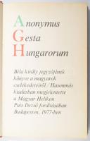 Anonymus: Gesta Hungarorum. Béla király jegyzőjének könyve a magyarok cselekedeteiről. Ford., és jeg...