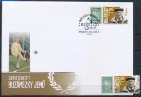 2025 100 éve született Buzánszky Jenő megszemélyesített bélyeg + FDC