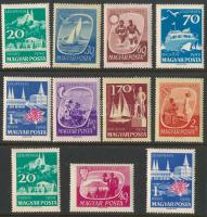 1959 Balaton (I.) sor minden létező értéke XIII A és XIII B vízjellel