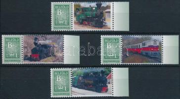 2025 4 klf megszemélyesített bélyeg - erdei vasutak