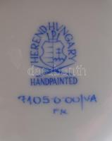 Herendi Viktória mintás szálváza. Jelzett, hibátlan, m: 13,5 cm