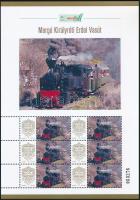 2025 Morgó Királyréti Erdei Vasút megszemélyesített hatos kisív dísztokban