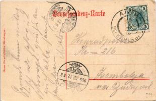 1905 Karlovy Vary, Karlsbad; Wald-Restaurant Sct. Leonhard. J. Morlock 1125. / restaurant (EK)