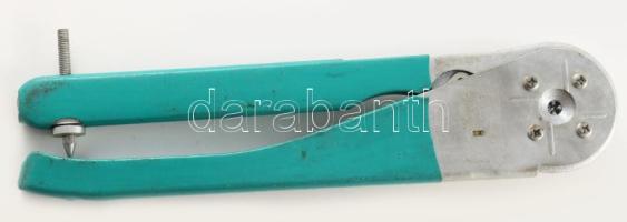 Krimpelő fogó, h: 23 cm