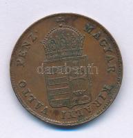 1848. 1kr Cu T:XF, patina
Adamo B1