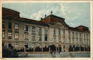 Temesvár, Timisoara; Belváros, M. kir. állami főgimnázium / Innerestadt, König. ungar. Staats-Ober-Gymnasium / grammar school (EK)