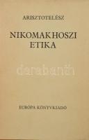 Arisztotelész: Nikomakhoszi etika. Bp., 1987, Európa Könyvkiadó. Kiadói egészvászon kötés, papír védőborítóval, jó állapotban.