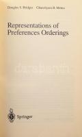 Douglas S. Bridges - Ghanshyam B. Mehta: Representations of Preference Orderings. Lecture Notes in E...