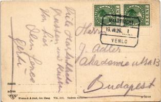 1919 Valkenburg, Weg naar den Kluis / train, locomotive (EK)