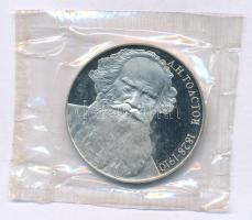 Szovjetunió 1988. 1R Cu-Ni "Lev Tolsztoj"  lezárt fóliatokban T:PP
Soviet Union 1988. 1 R...