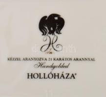 Szász Endre által tervezett bonbonier, jelzett, hibátlan, 9x7 cm