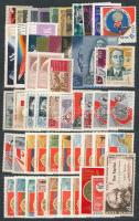 Szovjetunió 1967-1969 68 db teljes sor ill. önálló bélyeg (összesen 200 db bélyeg), 2 közepes berakólap mindkét oldalán
