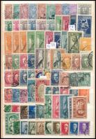 Albánia 1913-1959 152 db klf bélyeg, sok komplett sorral, jobb darabokkal, közepes berakólap mindkét oldalán