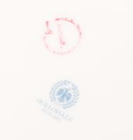 Hollóházi Szeder mintás váza, jelzett, hibátlan, m: 22 cm