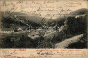 1906 Resicabánya, Resica, Resicza, Resita; Nagy aqueduct (akvadukt) Szekul mellett / Grosser Aquaeduct bei Szekul / great aqueduct near Secul (Rb)