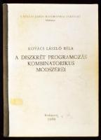 Kovács László Béla: A diszkrét programozás kombinatorikus módszerei. Budapest, 1969. Félvászon kötés, kopottas állapotban.
