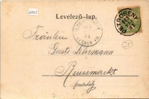 1903 Gyalár, Ghelari; Főbánya 1902. évben, iparvasút. Adler Alfréd fényképész / mine in 190, industr...