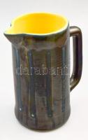 Iparművész kancsó, hibátlan, m: 19 cm