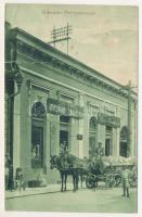 1916 Petrozsény, Petroseni, Petrosani; M. kir. dohányáruda, Szüszer Bernát és fia üzlete. Adler kiadása / tobacco shop (Rb)