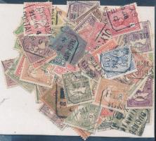 120 db Turul bélyeg vasúti és postaügynökségi bélyegzésekkel, tasakban ömlesztve