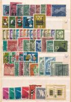 1955-1961 Német évfolyam-összeállítások, teljesek és hiányosak vegyesen, közepes berakólap mindkét oldalán