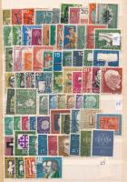 1955-1961 Német évfolyam-összeállítások, teljesek és hiányosak vegyesen, közepes berakólap mindkét o...