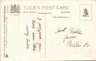 Abraham Lincoln. Emancipation with American flag. Raphael Tuck &amp; Sons Postcard Series No. 15...