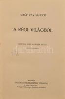 Gróf Vay Sándor Munkái. I-X. kötet. [Teljes]. Gergely Imre, Hegedűs László, Heyer Artur, Neogrády An...